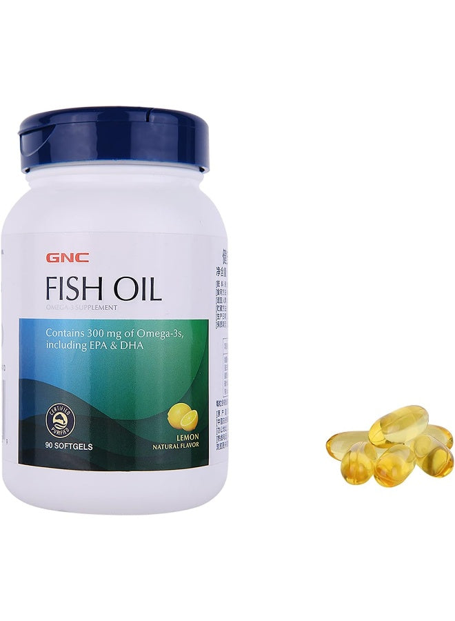 Fish Oil Lemon_90 Softgels