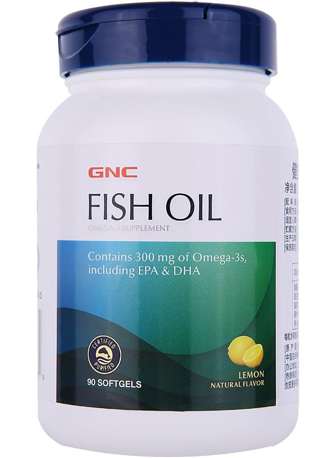 Fish Oil Lemon_90 Softgels