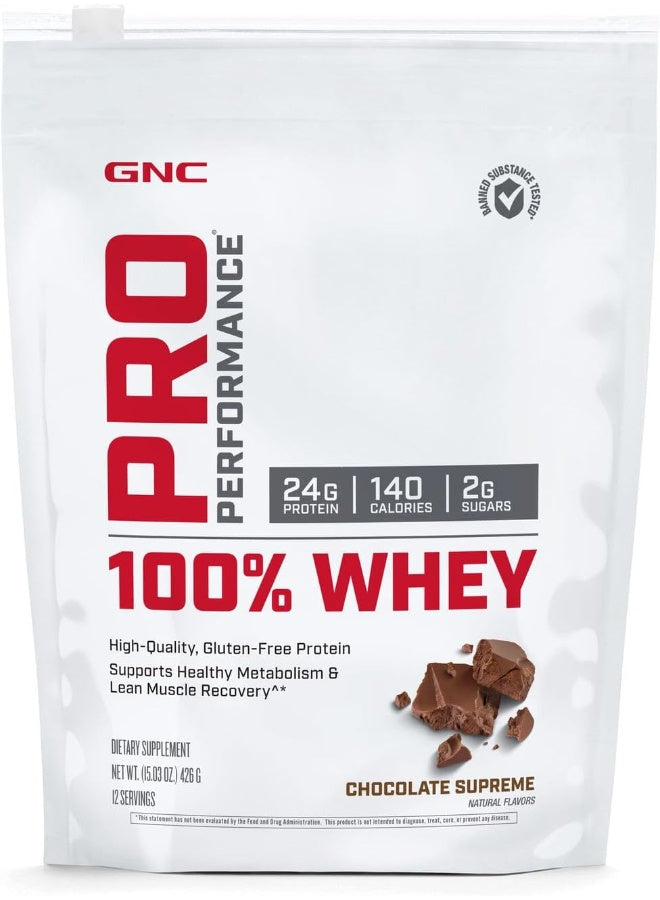 Pro Performance 100 Whey Protein Chocolate Supreme 12 Servings