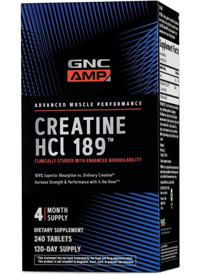 Amp Hcl 189, 240 Tablets