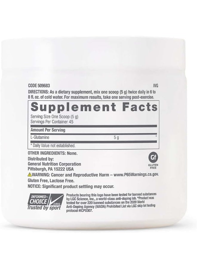 Pro Performance L-Glutamine 5000 Mg Unflavored 45 Servings