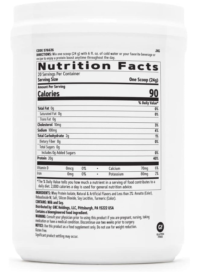 Total Lean Zero Sugar Protein Drink French Vanilla 20 Svg