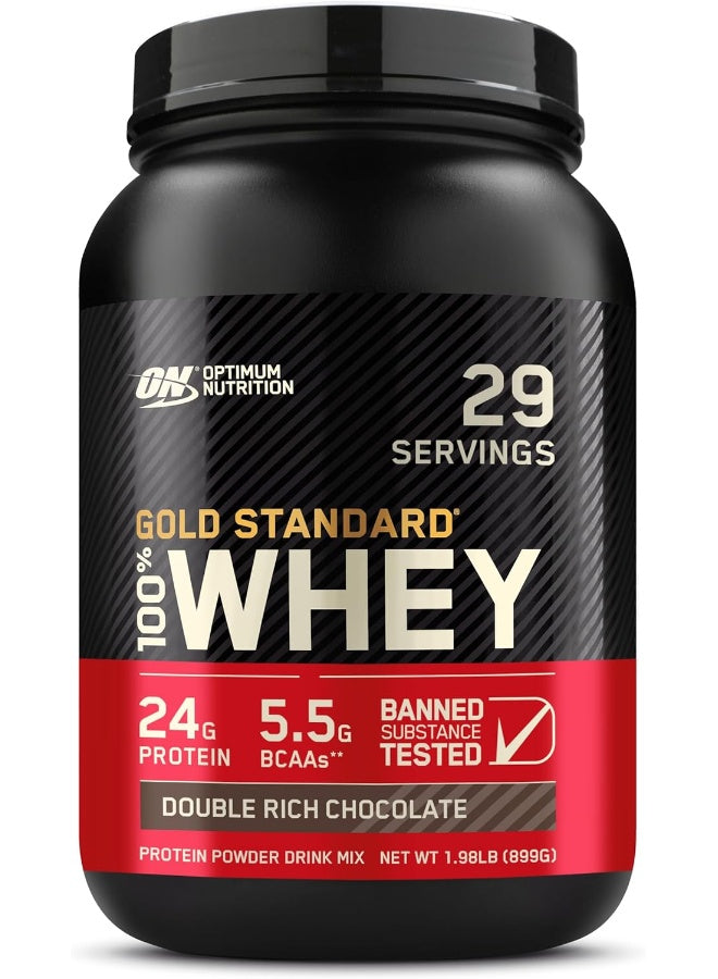 On Gold Standard 100% Whey Protein Powder Primary Source Isolate 29 Servings 907 Grams