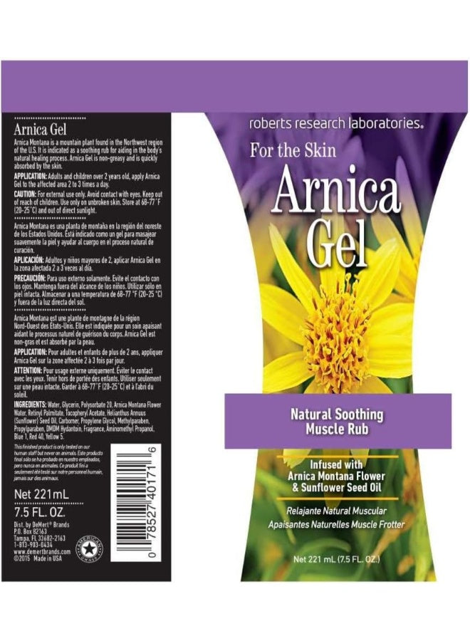 Research Laboratories Arnica Gel, 7.5 Fluid Ounce