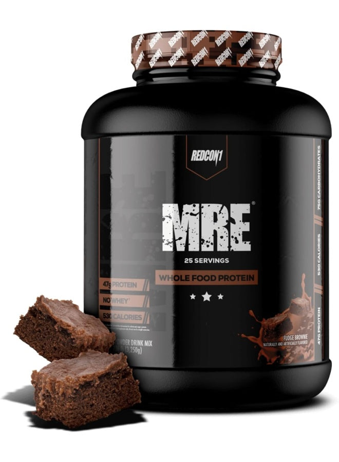 Redcon1 1 Mre Meal Replacement Fudge Brownie, 3.25 Kg
