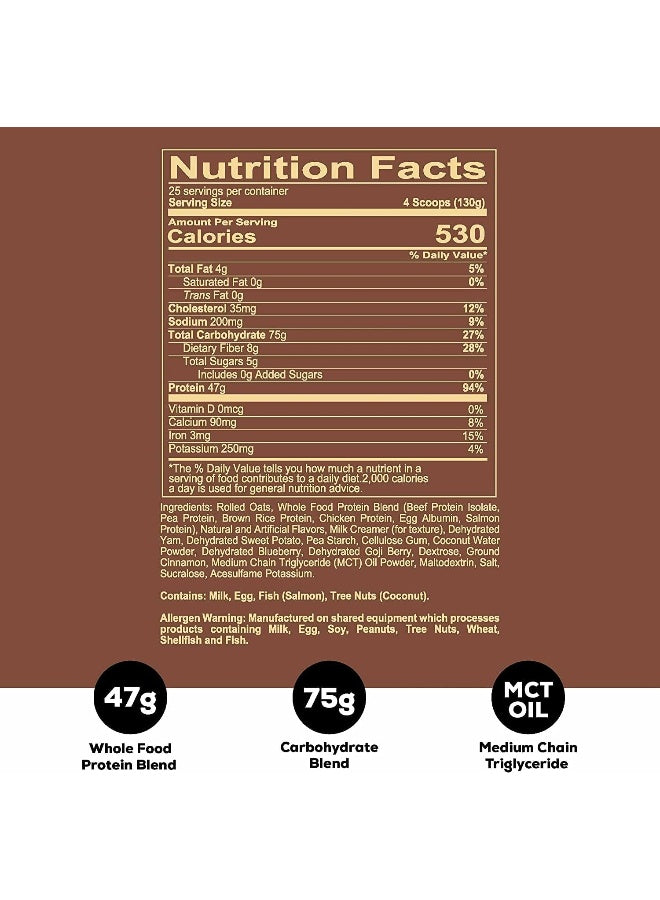 Redcon1 1 Mre Meal Replacement Fudge Brownie, 3.25 Kg