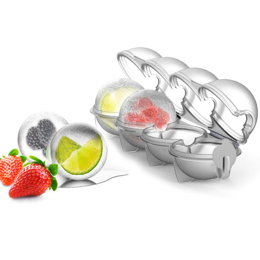 Ball Ice Molds Sphere Round Ball Ice Cube Maker
