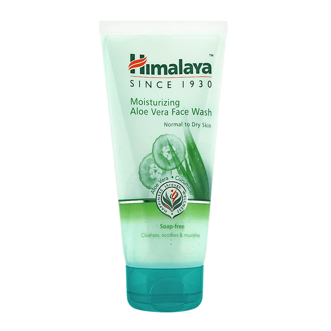 Himalaya Face Wash Moist Aloe Vera 150Ml