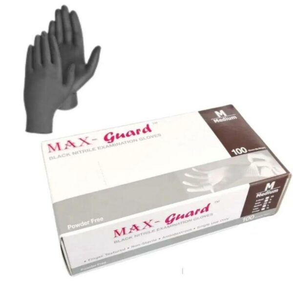Max Guard Nitrile Gloves Pwdr Free 100S Xs