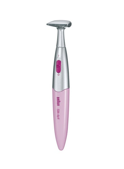 three-In-1 Silk-Epil Bikini Trimmer Pink/Silver/White