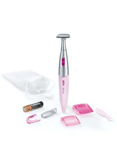 three-In-1 Silk-Epil Bikini Trimmer Pink/Silver/White
