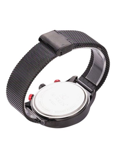 Men's Stainless Steel Analog Watch WT-CU-8227-B - 44 mm - Black