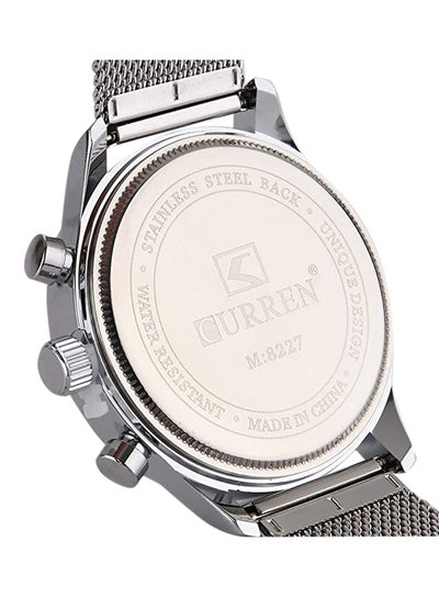 Men's Waterproof Stainless Steel Sports Analog Watch 8227