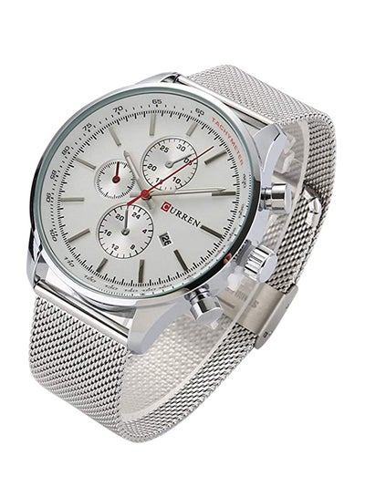Men's Waterproof Stainless Steel Sports Analog Watch 8227