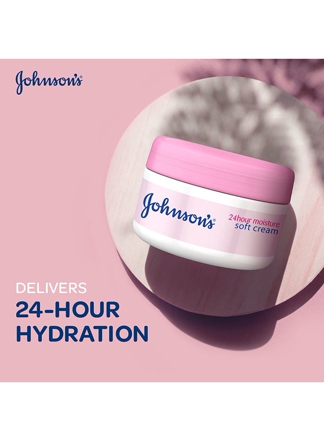 Johnson's Body Cream 24 Hour Moisture Soft 300ml