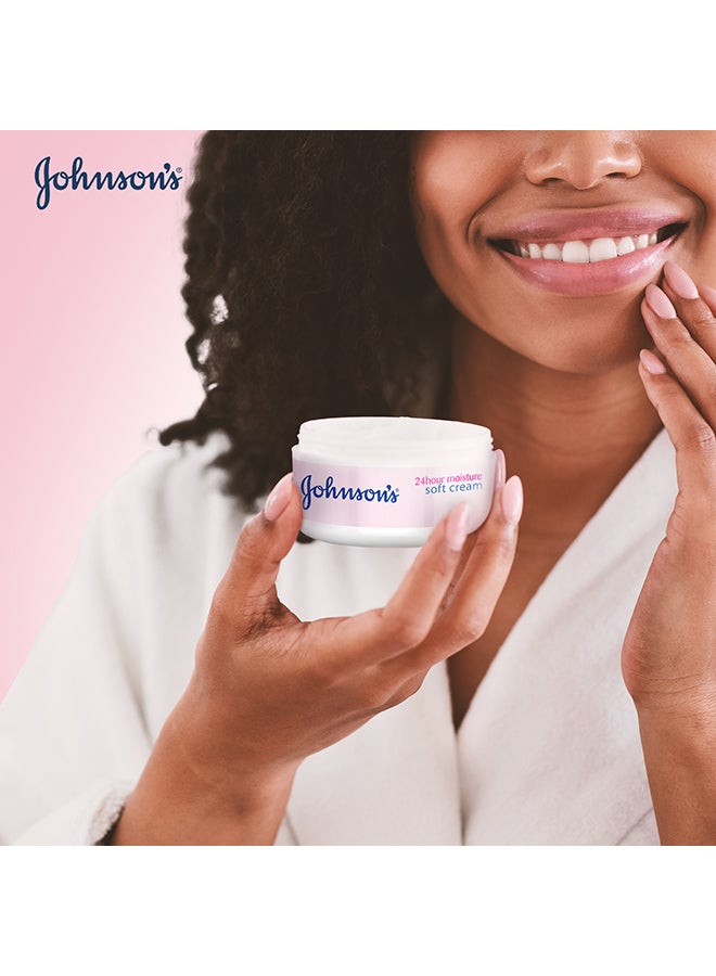 Johnson's Body Cream 24 Hour Moisture Soft 300ml