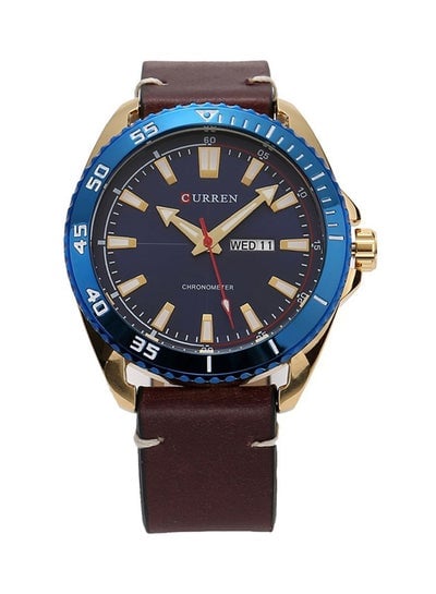 Men's Waterproof Analog Watch WT-CU-8272-BL