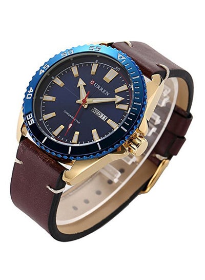 Men's Waterproof Analog Watch WT-CU-8272-BL
