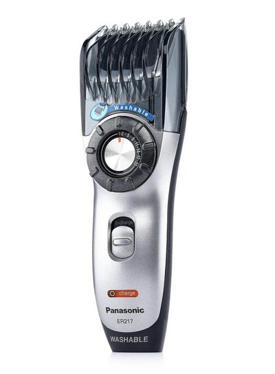 Adjustable, Wet/Dry Beard Trimmer, 14 Cutting Lengths Grey/Black