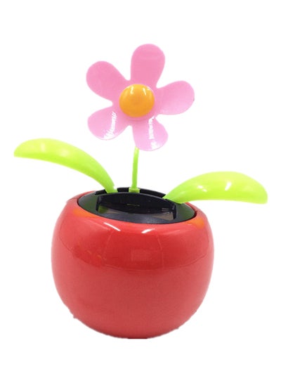 Solar Powered Dancing Flower Car Decor