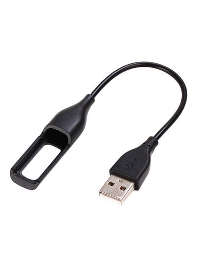 Replacement USB Charging Cable Compatible For Fitbit Flex Band Wireless Activity Bracelet Charge Black
