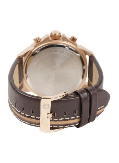 Men's Leather Chronograph Watch NF9110