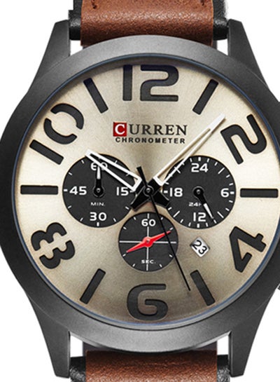 Men's Water Resistant Chronograph Watch 8244