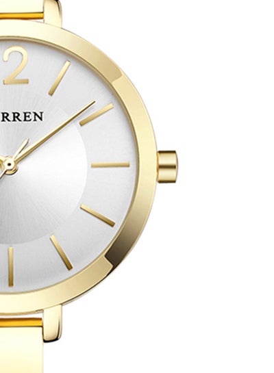 Women's Water Resistant Alloy Analog Watch 9012 - 36 mm - Gold