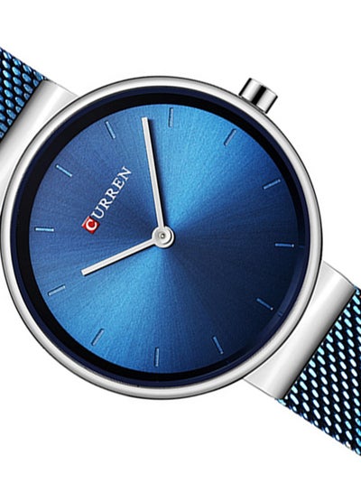 Women's Water Resistant Alloy Analog Watch 9016 - 30 mm - Blue