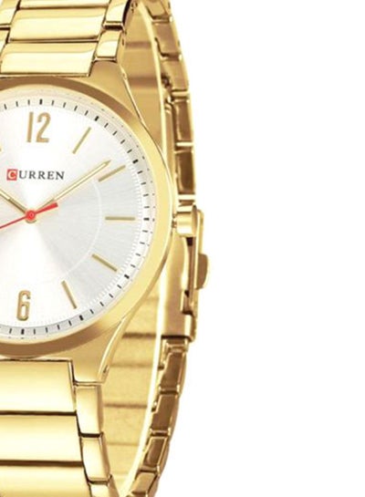Men's Water Resistant Analog Wrist Watch 8280 - 40 mm -Gold