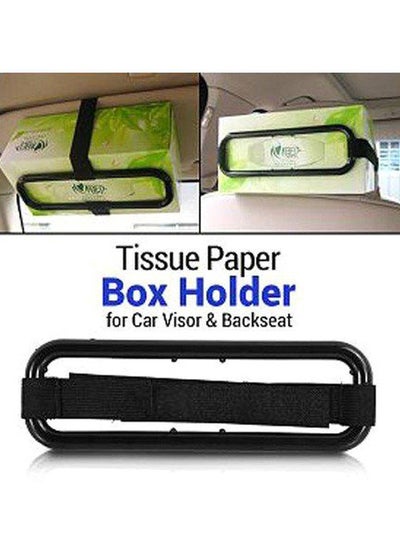 Tissue Box Holder For Car Visor And Backseat