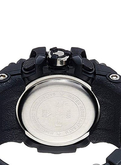 Men's Water Resistant Analog & Digital Watch 1155B - 55 mm - Black