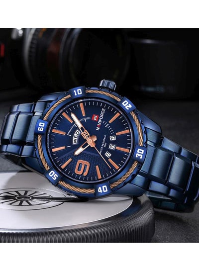 men Stainless Steel Analog Watch NF9117-03
