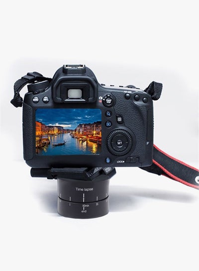 Time Lapse 360-Degree Rotatable Tripod Head Black