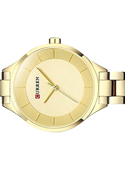 Women's Stainless Steel Analog Watch WT-CU-9015-GO#D2 - 26 mm - Gold