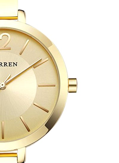 Women's Stainless Steel Analog Watch WT-CU-9012-GO#D1 - 26 mm - Gold