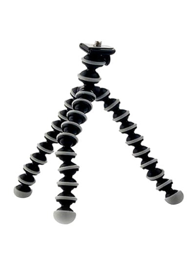 Mini Tripod Bracket Portable Foldable Flexible Mobile Phone Holder Camera Smart Black
