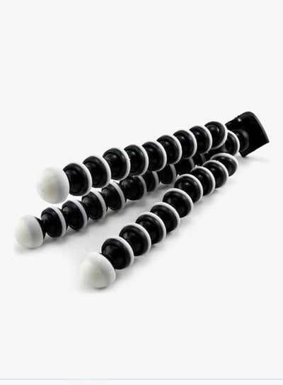 Mini Tripod Bracket Portable Foldable Flexible Mobile Phone Holder Camera Smart Black