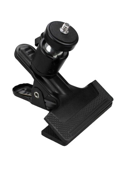 Tripod Camera Clip Clamp Flash Reflector Holder Mount Black