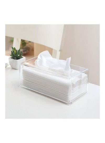 Acrylic Tissue Box Clear 11.6x21.6x9centimeter