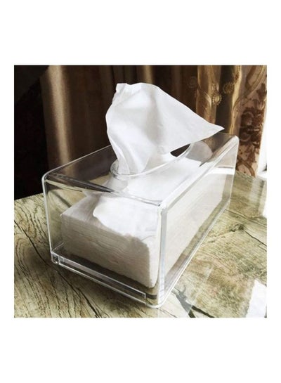 Acrylic Tissue Box Clear 11.6x21.6x9centimeter