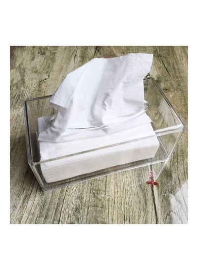 Acrylic Tissue Box Clear 11.6x21.6x9centimeter