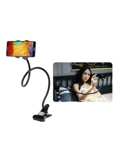 Flexible Phone Mount Holder With Clip Black