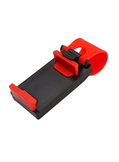 Car Steering Wheel Mobile Phone Stand Holder Red