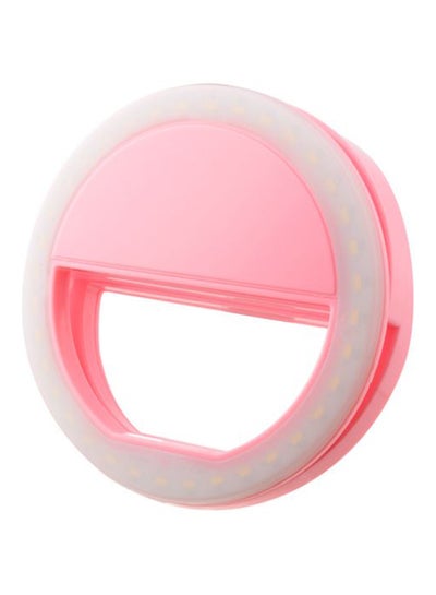 Clip-On Selfie Ring Light Pink