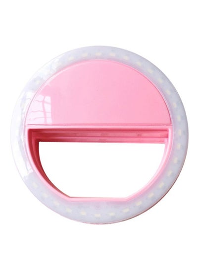 Clip-On Selfie Ring Light Pink