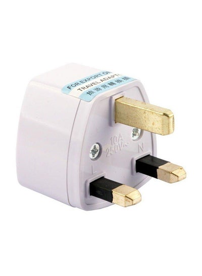 AC Power Plug Adapter White