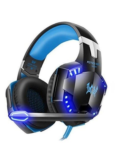 سماعة رأس سلكية للألعاب ستيريو فوق الأذن مزودة بميكروفون لأجهزة PS4 /PS5/XOne/XSeries/NSwitch/PC