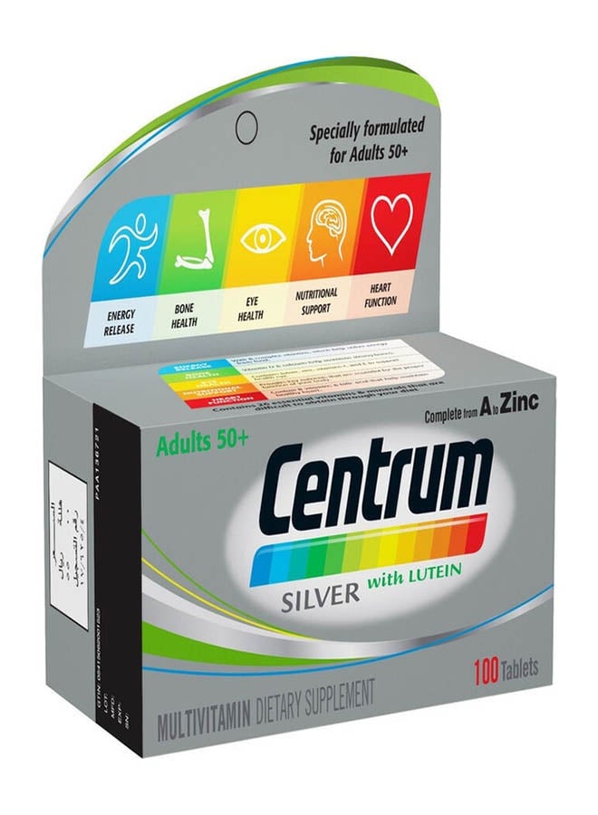 Pfizer Centrum Silver Tab 100 TB