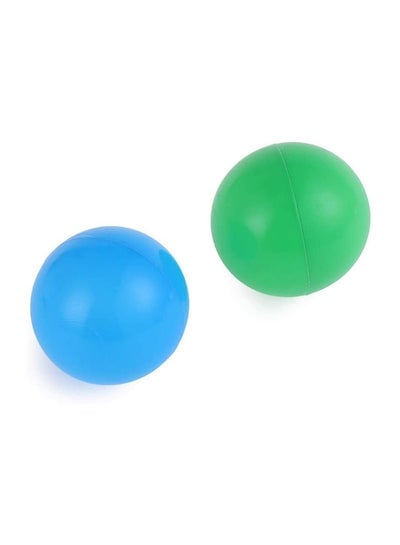 100-Piece Smooth Edges And Germ Free Design Vibrant Colors Pool Ball Set 7x7x7cm